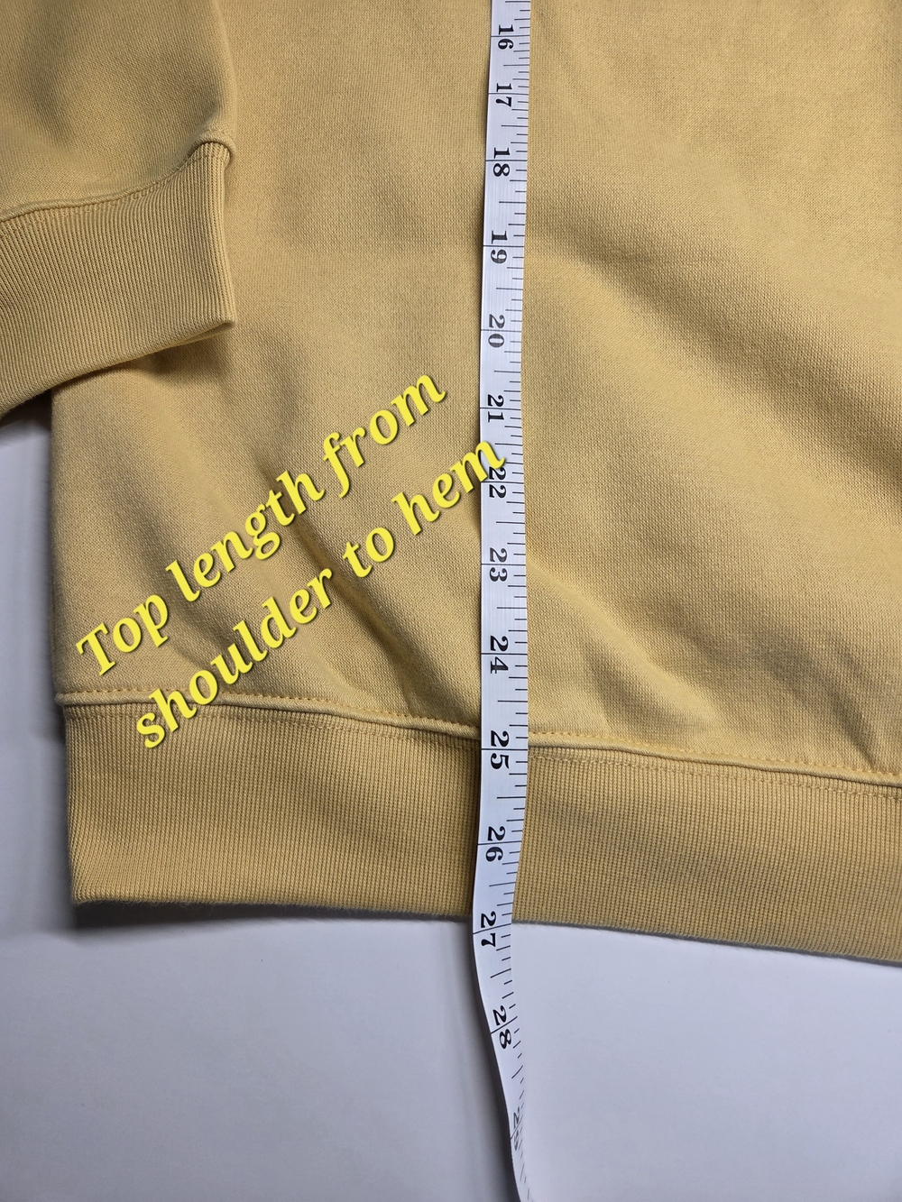 Blair Yellow Embroidered Yoke Sweatshirt & Jogger Set - Picture 14 of 16